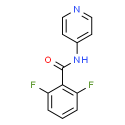 ChemSpider 2D Image | 2,6-Difluoro-N-(4-pyridinyl)benzamide | C12H8F2N2O