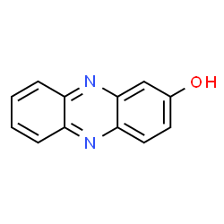 ChemSpider 2D Image | 2-Phenazinol | C12H8N2O