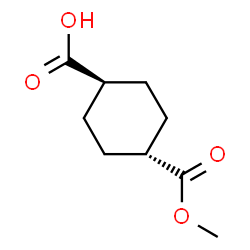 ChemSpider 2D Image | Monomethyl trans-1,4-cyclohexanedicarboxylate | C9H14O4
