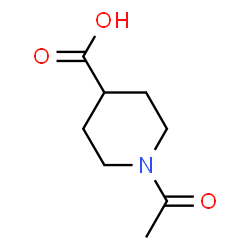 ChemSpider 2D Image | N-Acetylisonipecotic acid | C8H13NO3