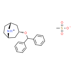 ChemSpider 2D Image | Benzatropine methanesulfonate | C22H29NO4S