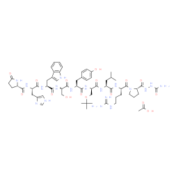ChemSpider 2D Image | Fertilan | C61H88N18O16