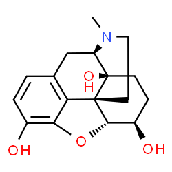 ChemSpider 2D Image | 6?-oxymorphol | C17H21NO4