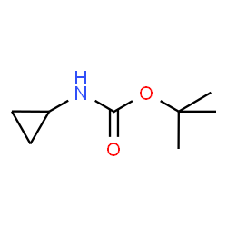 ChemSpider 2D Image | N-Boc-Cyclopropylamine | C8H15NO2
