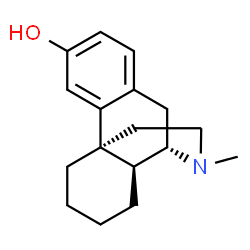 ChemSpider 2D Image | Dextrorphan | C17H23NO