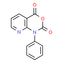 ChemSpider 2D Image | 1-Phenyl-2H-pyrido[2,3-d][1,3]oxazine-2,4(1H)-dione | C13H8N2O3