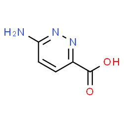 ChemSpider 2D Image | 6-Amino-3-pyridazinecarboxylic acid | C5H5N3O2