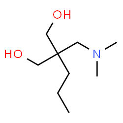 ChemSpider 2D Image | 2-[(Dimethylamino)methyl]-2-propyl-1,3-propanediol | C9H21NO2
