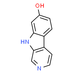 ChemSpider 2D Image | 9H-beta-Carbolin-7-ol | C11H8N2O