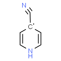 ChemSpider 2D Image | 4-Cyano-1,4-dihydro-4-pyridinyl | C6H5N2