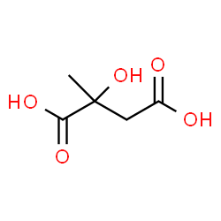 ChemSpider 2D Image | citramalic acid | C5H8O5