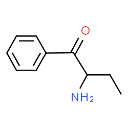 ChemSpider 2D Image | 2-Amino-1-phenyl-1-butanone | C10H13NO