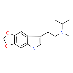 ChemSpider 2D Image | 5,6-MDO-MiPT | C15H20N2O2