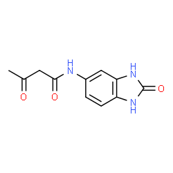 ChemSpider 2D Image | 5-Acetoacetamino benzimidazolone | C11H11N3O3