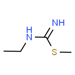 ChemSpider 2D Image | Methyl N-ethylcarbamimidothioate | C4H10N2S