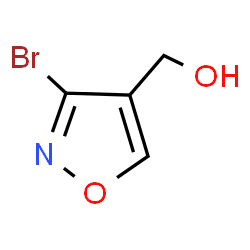 ChemSpider 2D Image | 3-Bromo-4-isoxazolemethanol | C4H4BrNO2