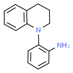 ChemSpider 2D Image | 2-(3,4-Dihydro-1(2H)-quinolinyl)aniline | C15H16N2