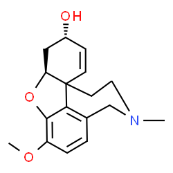 ChemSpider 2D Image | (3alpha)-Galanthamine | C17H21NO3