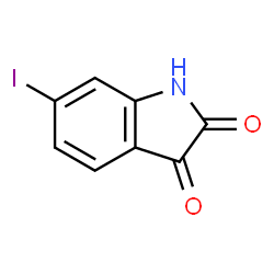 ChemSpider 2D Image | 6-Iodoindoline-2,3-dione | C8H4INO2