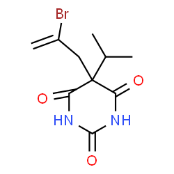 ChemSpider 2D Image | propallylonal | C10H13BrN2O3