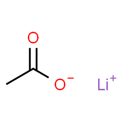 ChemSpider 2D Image | Lithium acetate | C2H3LiO2