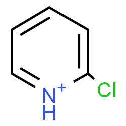 ChemSpider 2D Image | 2-Chloropyridinium | C5H5ClN
