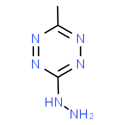 ChemSpider 2D Image | 3-Hydrazino-6-methyl-1,2,4,5-tetrazine | C3H6N6