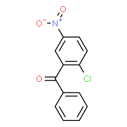 ChemSpider 2D Image | 2-Chloro-5-nitrobenzophenone | C13H8ClNO3