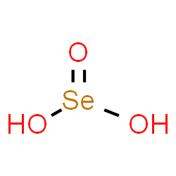 ChemSpider 2D Image | Selenious acid | H2O3Se