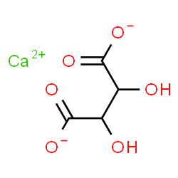 ChemSpider 2D Image | CALCIUM TARTRATE | C4H4CaO6