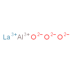 ChemSpider 2D Image | aluminum;lanthanum(3+);oxygen(2-) | AlLaO3