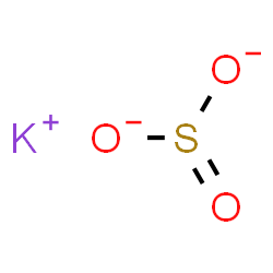ChemSpider 2D Image | potassium sulfite | KO3S
