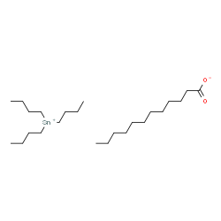 ChemSpider 2D Image | Tributylstannanylium laurate | C24H50O2Sn