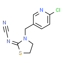 ChemSpider 2D Image | (E)-Thiacloprid | C10H9ClN4S