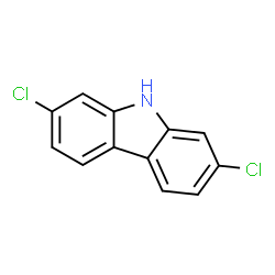 ChemSpider 2D Image | 2,7-Dichloro-9H-carbazole | C12H7Cl2N