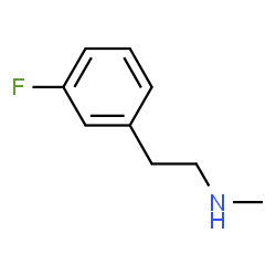 ChemSpider 2D Image | 2-(3-Fluorophenyl)-N-methylethanamine | C9H12FN