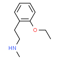 ChemSpider 2D Image | 2-(2-Ethoxyphenyl)-N-methylethanamine | C11H17NO