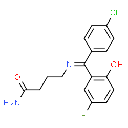 ChemSpider 2D Image | (Z)-Progabide | C17H16ClFN2O2