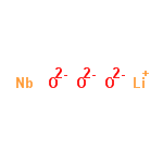 InChI=1/Li.Nb.3O/q+1;+5;3*-2