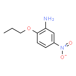 ChemSpider 2D Image | 5-Nitro-2-propoxyaniline | C9H12N2O3