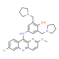 ChemSpider 2D Image | Pyronaridine | C29H32ClN5O2