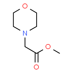 ChemSpider 2D Image | methyl 2-morpholinoacetate | C7H13NO3