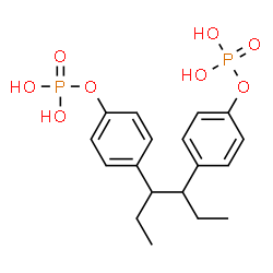 ChemSpider 2D Image | hexestrol diphosphate | C18H24O8P2