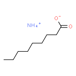 ChemSpider 2D Image | Ammonium nonanoate | C9H21NO2
