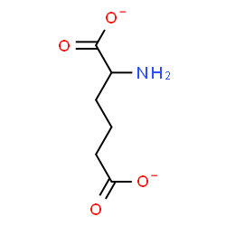 ChemSpider 2D Image | Aminoadipate | C6H9NO4