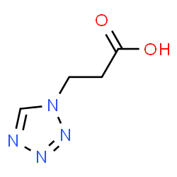 ChemSpider 2D Image | 3-(1H-Tetrazol-1-yl)propanoic acid | C4H6N4O2