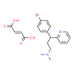 ChemSpider 2D Image | Brompheniramine Maleate | C20H23BrN2O4