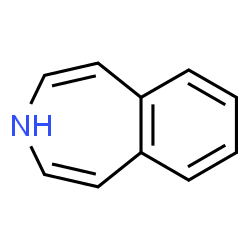 ChemSpider 2D Image | 3H-3-Benzazepine | C10H9N