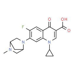 ChemSpider 2D Image | Danofloxacin | C19H20FN3O3