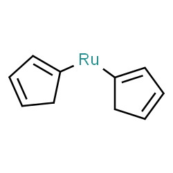 ChemSpider 2D Image | Di-1,3-cyclopentadien-1-ylruthenium | C10H10Ru